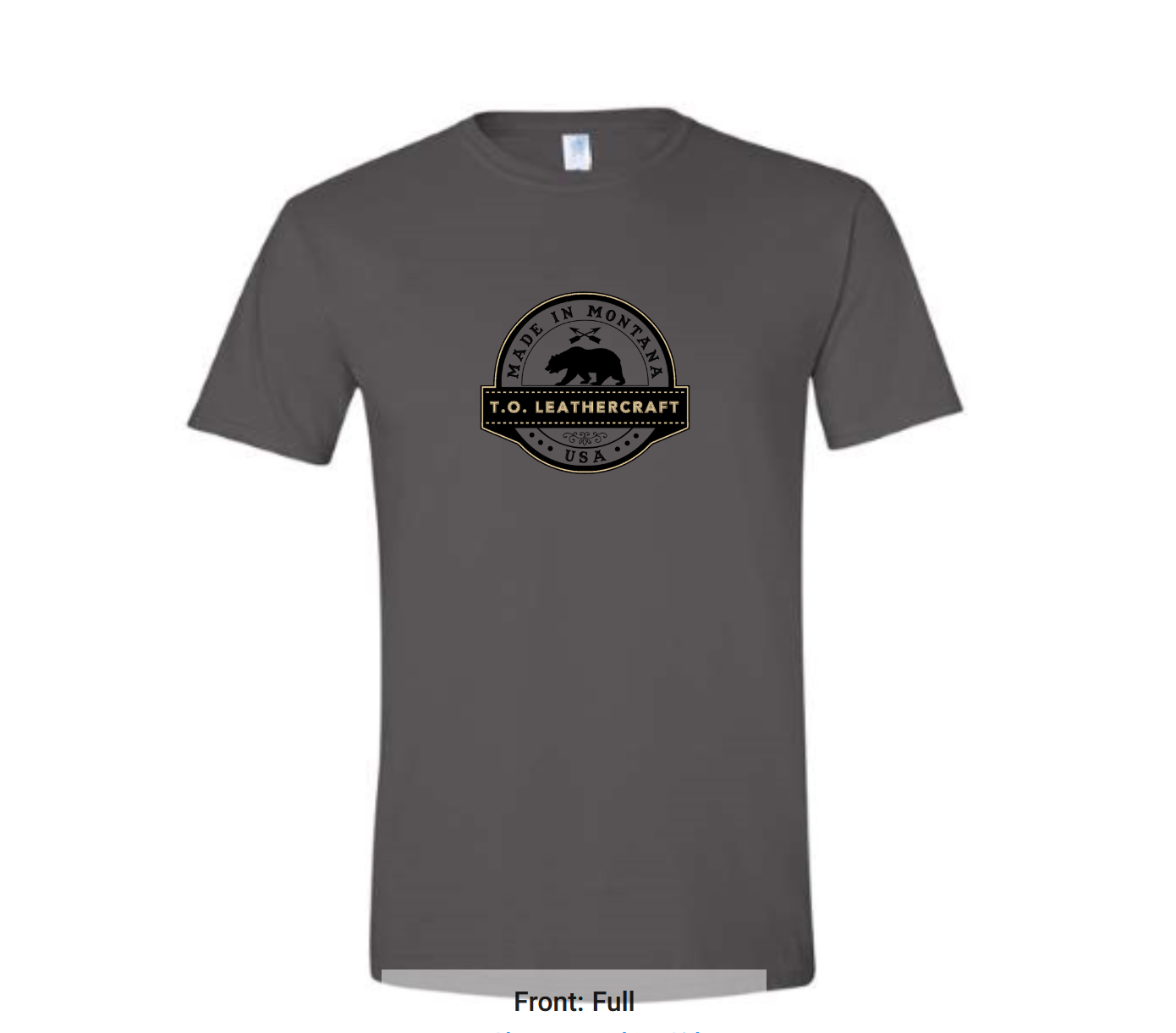 Gildan soft style, Charcoal